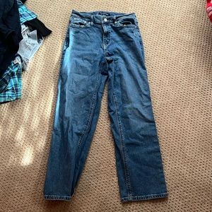 Calvin Klein mid rise jeans